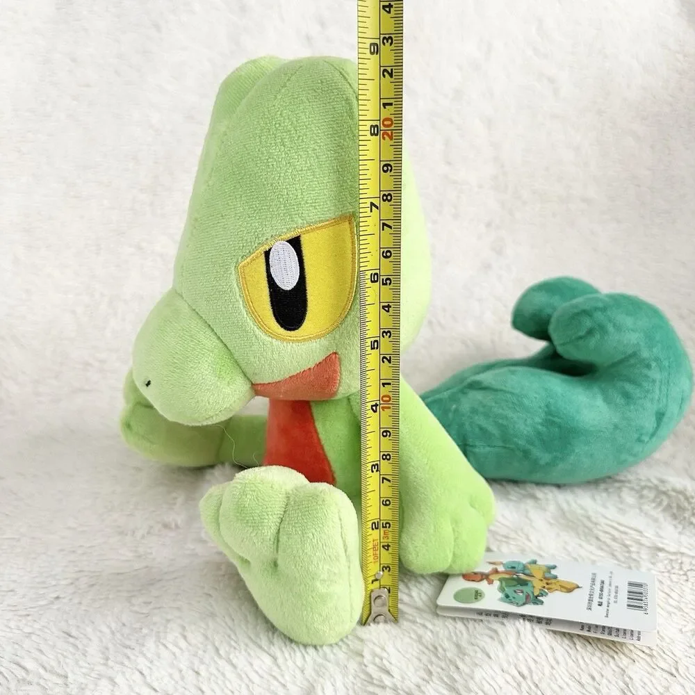 Pokémon Treecko Plush 9” Green Stuffed Animal You With Tags